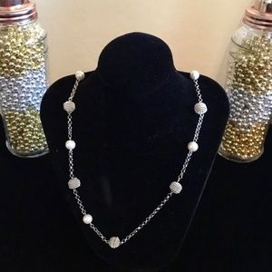 Women’s Silver Croft&Barrow Necklace